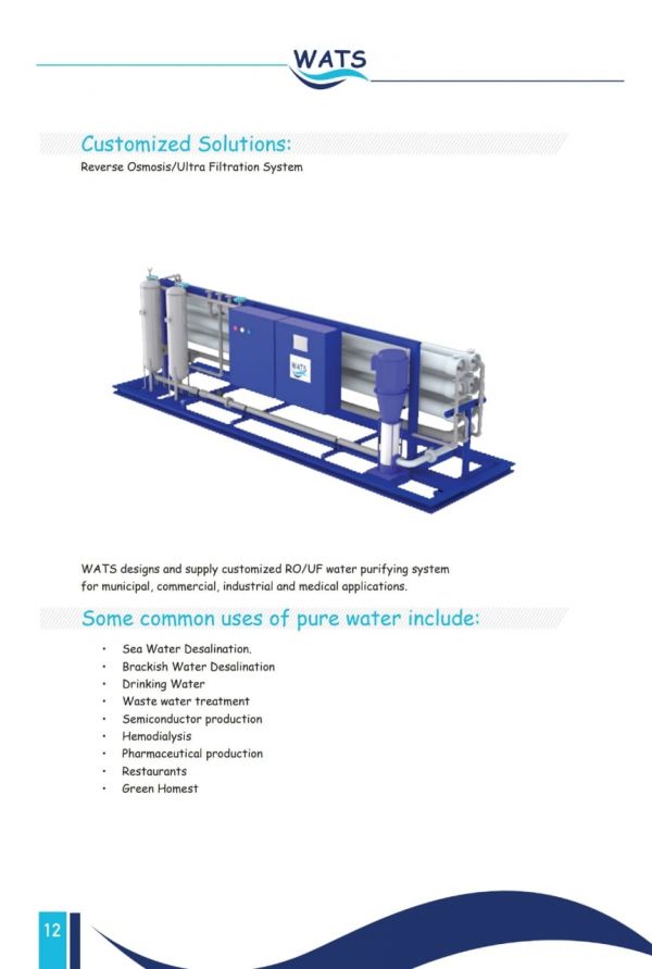 Loading Reverse Osmosis/Ultra Filtration System